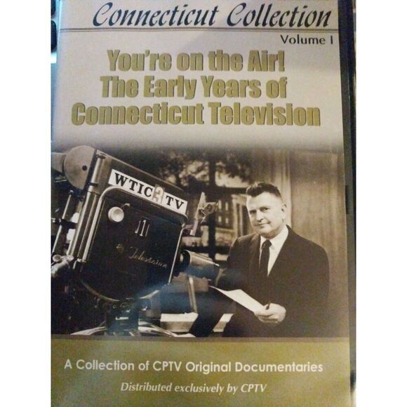 CPTV DVD: You're on the Air! Early Years of Connecticut Television History - Picture 1 of 2